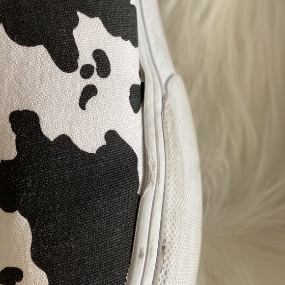 Cow Print Platform Vans 🐮 - Picture 8 of 10